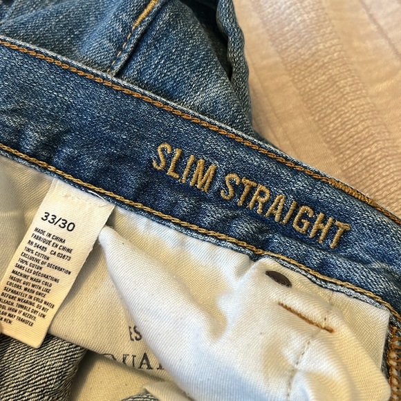 American Eagle men’s jeans, slim straight 33x30 - Picture 4 of 6